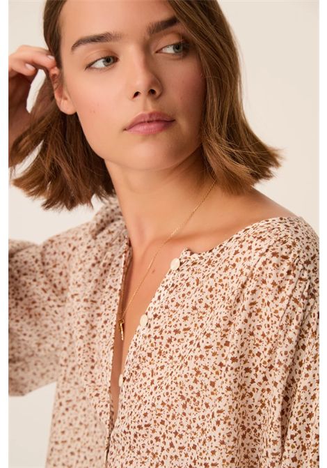 Des Petits Hauts Women's Elodia Melodie Floral Print Cotton Voile Blouse Des Petits Hauts |  | 1H260465IM324